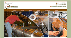 Desktop Screenshot of mcontroleng.com.br